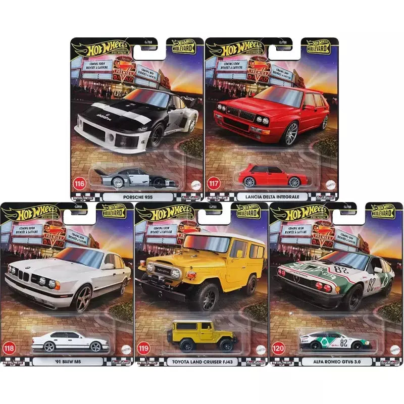 Hot Wheels Premium Car Culture Series 1:64 escala carros modelo fundido, presente de brinquedos de veículos, envio agora promocional