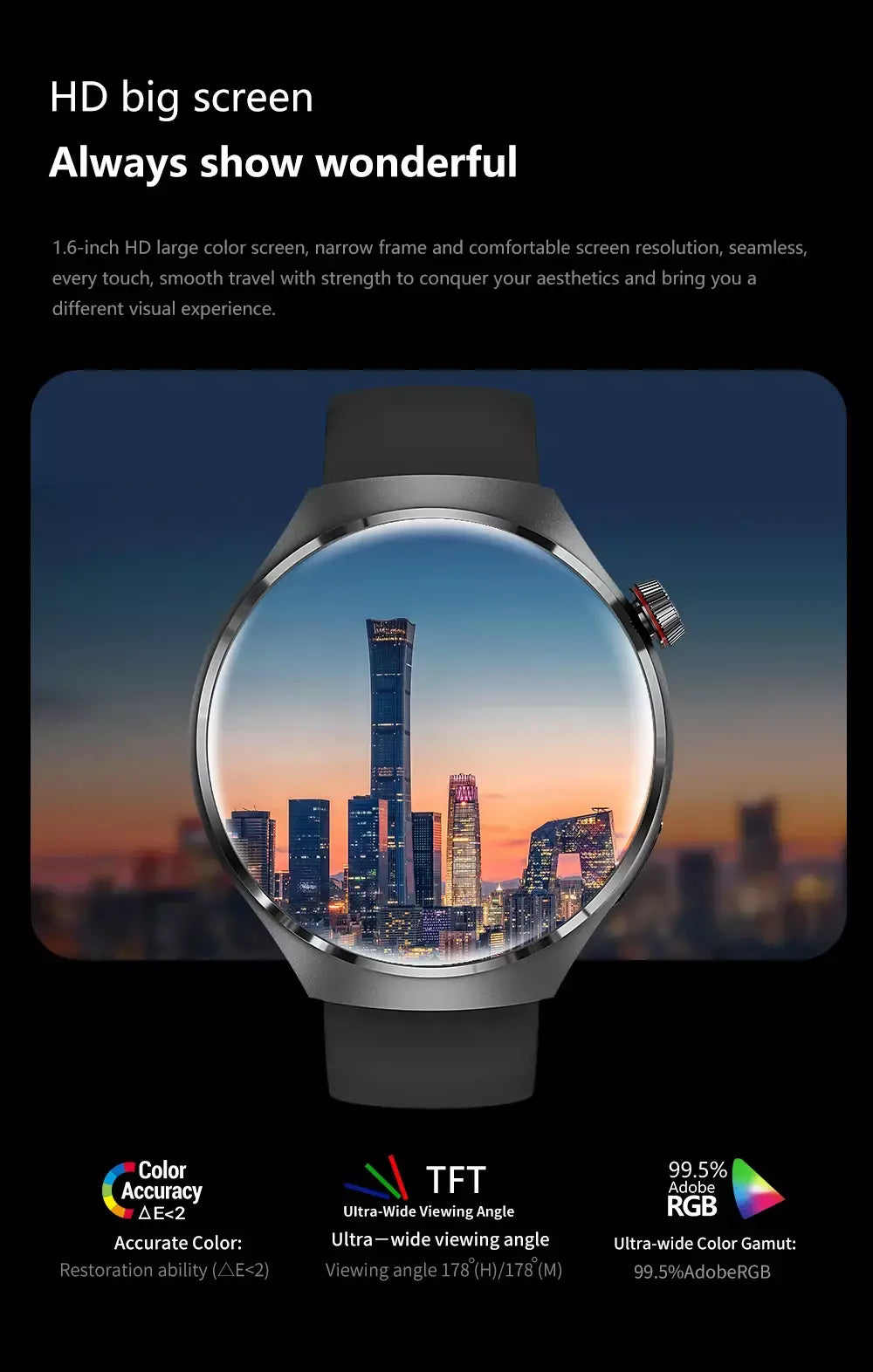 Xiaomi relógio inteligente masculino ms. nfc gps 360*360 1.52amoled hd screentracker bússola bluetoothcall ip68 esporte freqüência cardíaca smartwatch