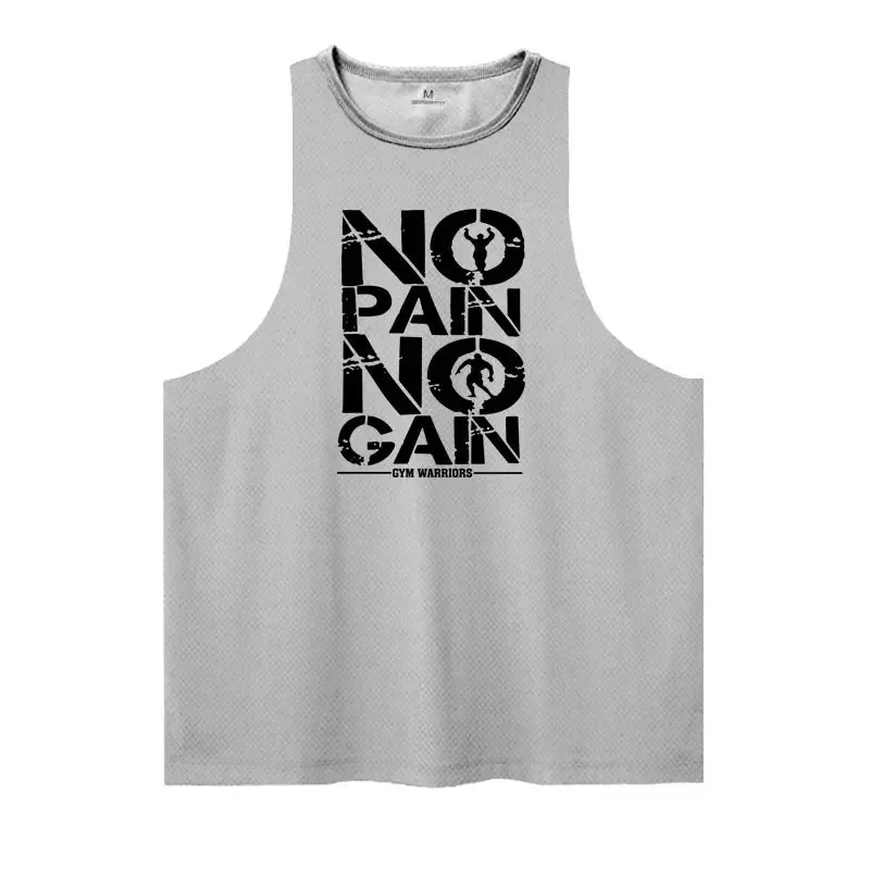 Quick Dry malha ginásio t-shirt dos homens, colete muscular respirável, moletom de jogging, Indoor Exercício, Fitness, ao ar livre