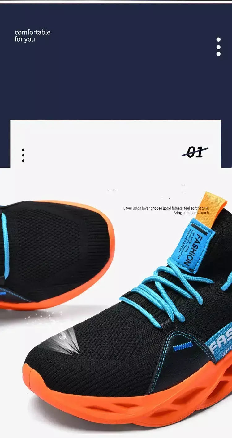 Venda quente moda roxo tênis casuais das mulheres dos homens lâmina tênis de corrida tamanho grande 48 luz respirável sapatos esportivos masculino malha tênis