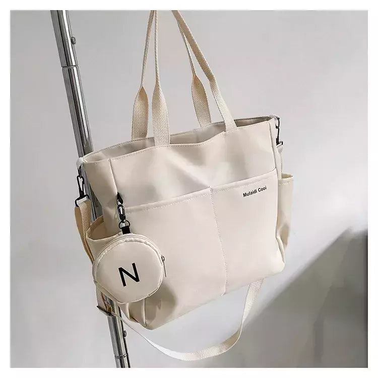 Bolsa de Ombro de Lona Japonesa para Mulheres, Crossbody Messenger Bag, Senhoras Bolsas de Mão, Bolsa Feminina, Senhoras, Tote, 2022