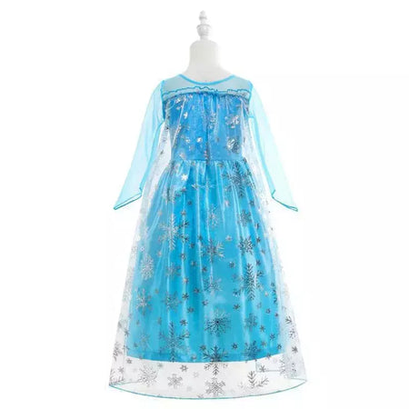 Elsa anna vestidos de princesa meninas malha lantejoulas vestido crianças cosplay neve rainha trajes halloween carnaval festa aniversário vestidos