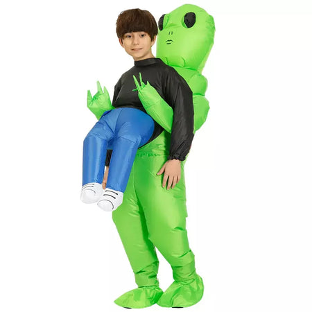 Et-alientais traje inflável monstro assustador cosplay para crianças adultas ação de graças festa de natal festival palco crianças roupas