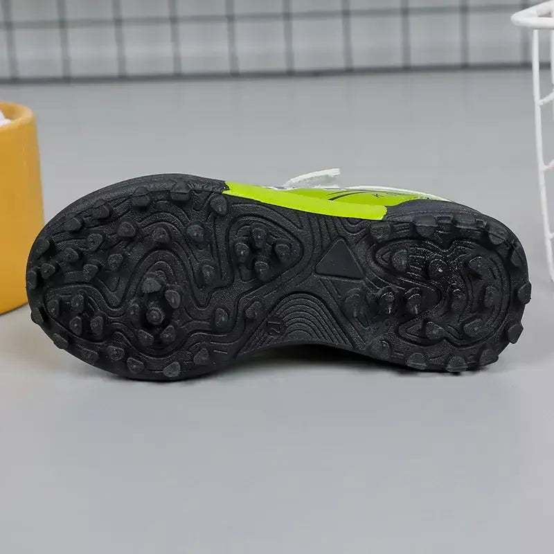 Chuteiras de futebol para crianças 2024 novas crianças chuteiras de futebol moda sapatos de futebol de solo firme