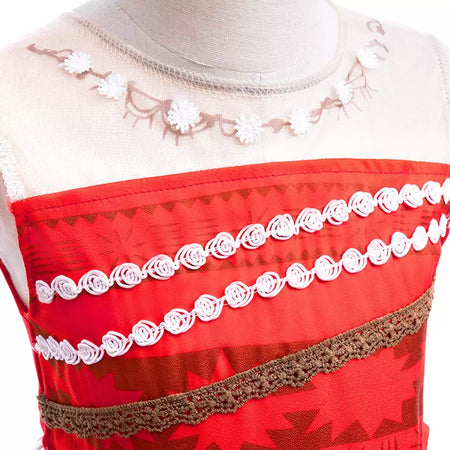 Moana vaiana meninas vestido cosplay traje fantasia carnaval moanas casual festa de aniversário vestidos crianças roupas trajes de natal