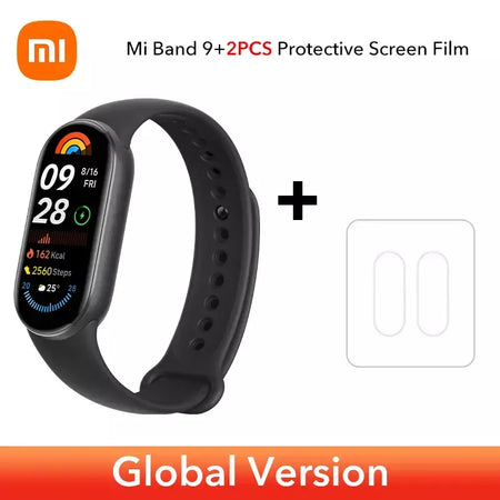Versão global xiaomi banda inteligente 9 1.62 display amoled spo2 monitoramento 21 dias de vida útil da bateria mais de 150 modos esportivos smartband