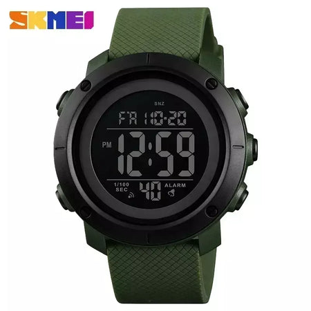 Skmei 1426 montre masculino despertador moda relógio digital relogio masculino esporte relógio masculino marca de luxo 5bar relógios à prova dwaterproof água