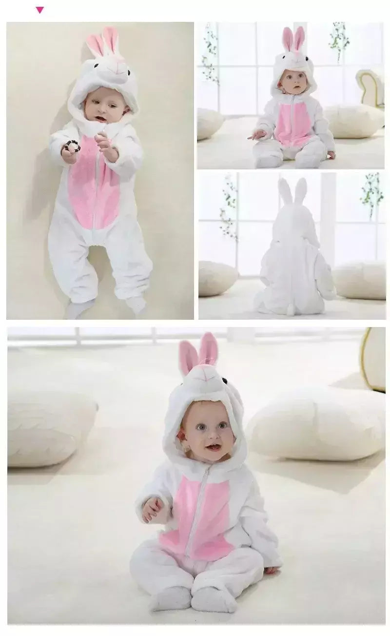 Macacão de flanela para bebés, Macacão Kigurumi, Macaco, Unicórnio, Vaca, Leão, Animal Cosplay, Pijama para 1 a 4 anos Crianças, Meninos, Inverno