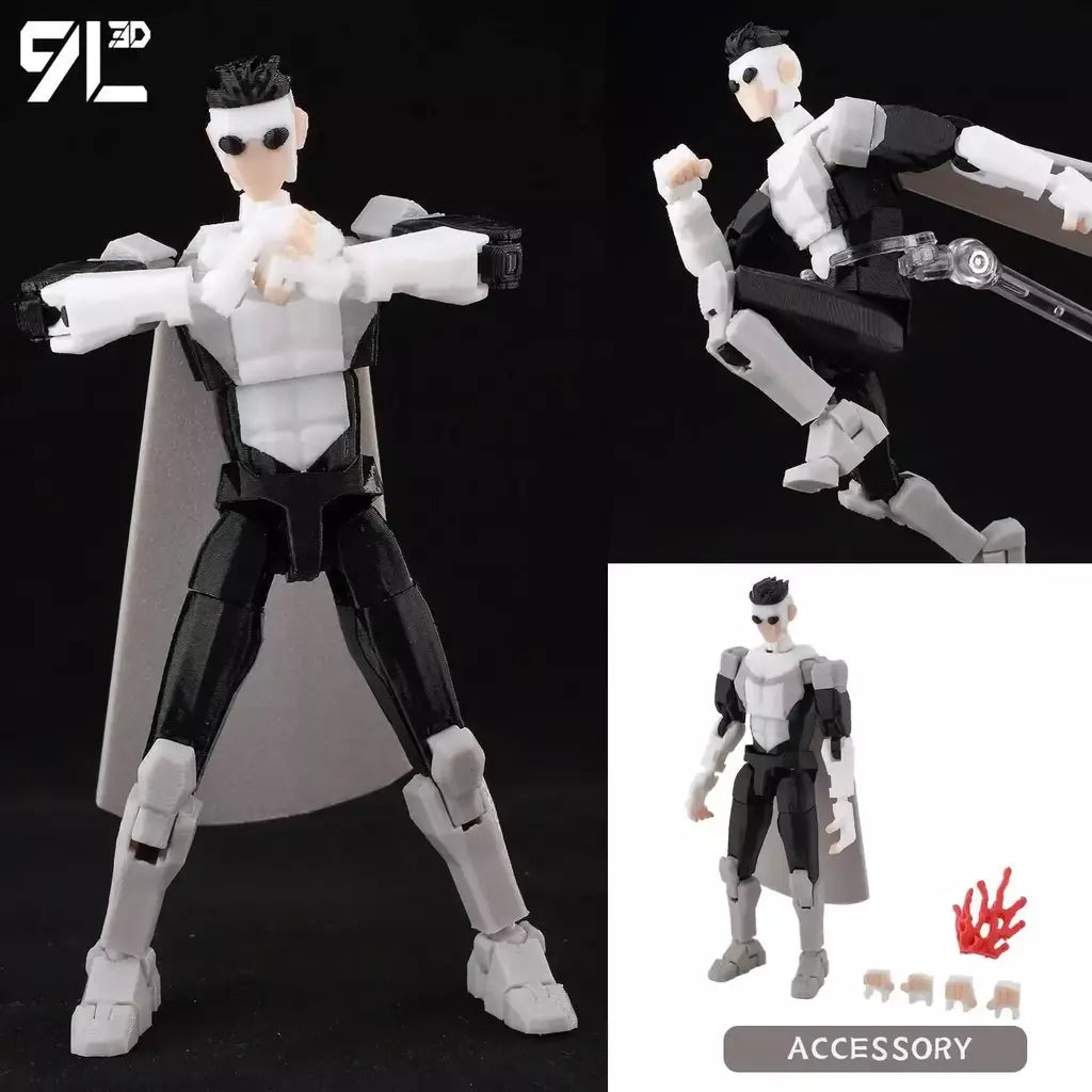 9l3d impresso invincible menino lucky13 manequim13 conquistar lex allen super-heróis anime brinquedos figuras de ação manequim modelo ornamentos