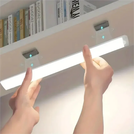 Luz noturna LED sem fio com sensor de movimento, lâmpada do armário, cozinha, quarto, detector, armário, retroiluminação da escadaria