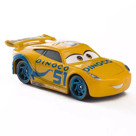 12 pçs disney pixar carros caixa de presente metal diecast relâmpago mcqueen modelo carro brinquedo jackson tio caminhão menino brinquedos aniversário
