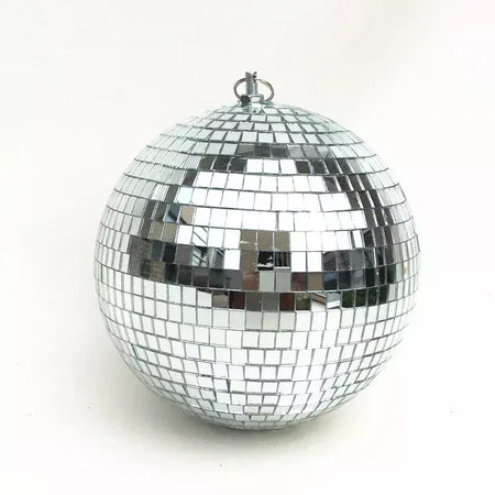 Bola de espelho de discoteca para festa, bola brilhante, luz de palco, bola de vidro rotativa, retrô, reflexiva, ktv, dj, luzes, decoração de natal para casa 2024