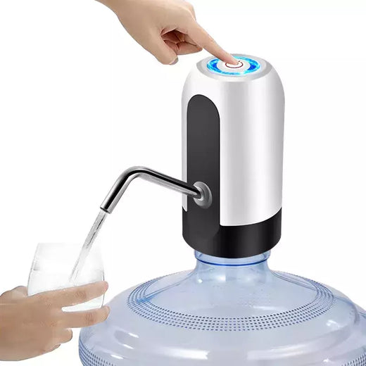 Bomba de garrafa de água automática portátil, Dispensador elétrico de água fria para Garrafon, Garrafa reutilizável USB, Beber Auto Switch