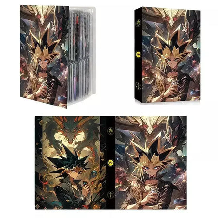 Yu gi oh 5ds yusei fudo 240 cartões álbum mapa carta pasta fichário jogo coleção presente brinquedo jack atlas akiza izinski