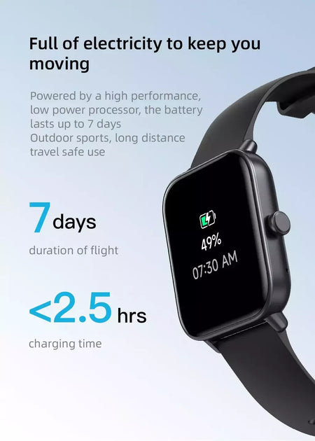 Built-in Alexa Smart Watch para Men e Women, IP68 Waterproof, Bluetooth Call, Stress Test, Blood Oxygen, Heart Rate, 5ATM, IDW19, 2023, New