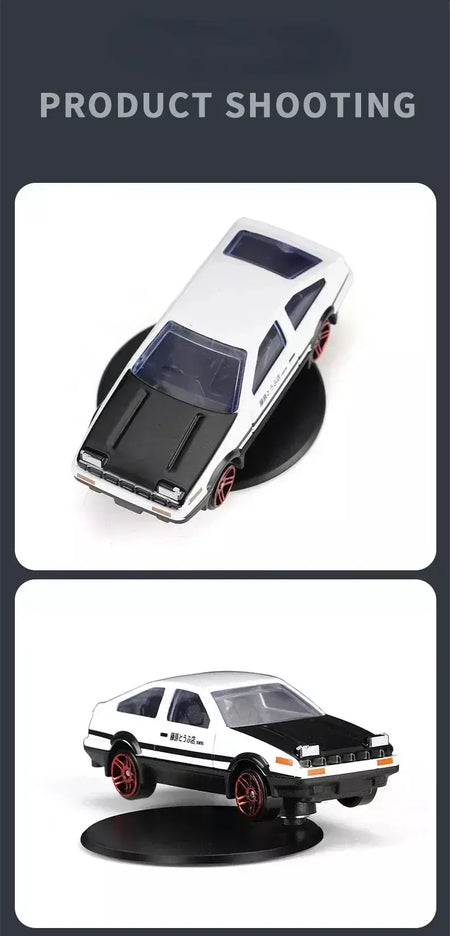 Balanço e deriva com o modelo de carro para ae86 decoração de carro liga fundida meninos brinquedos carros puxar para trás ornamentos de carro interior