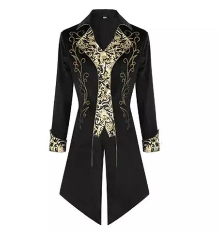 Outono novo roxo masculino luxo jacquard smoking, retalhos impresso casacos, tamanho europeu preto masculino mardi gras vestido longo jaqueta.