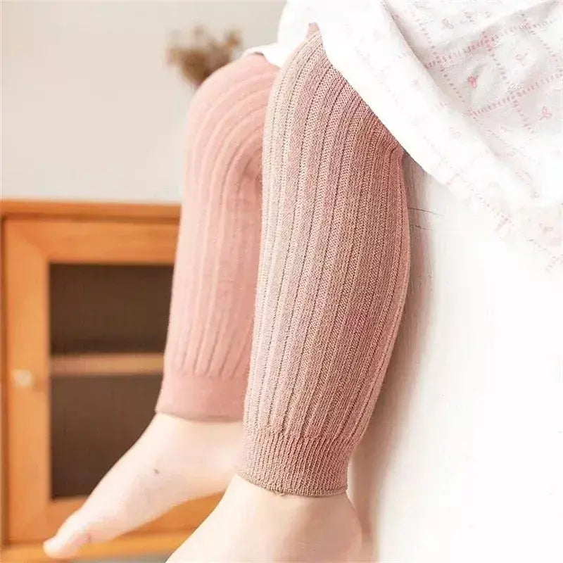 Primavera outono bebê meninos meninas calças recém-nascidos menina leggings collants algodão estiramento crianças calças de tricô para 0 a 6 anos