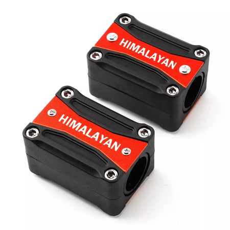 Apto para royal enfield himalayan 400 411 22/25/28mm motocicleta 7 cores barra de acidente do motor proteção pára-choques decorativo guarda bloco
