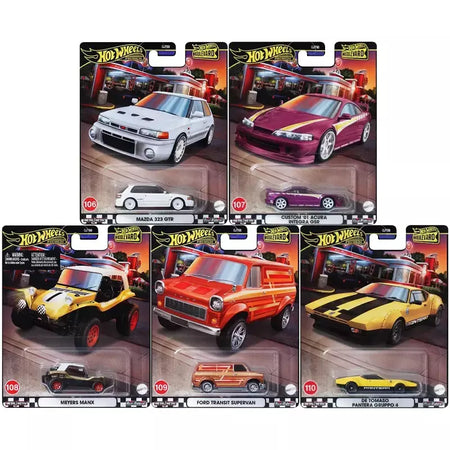 Hot Wheels Premium Car Culture Series 1:64 escala carros modelo fundido, presente de brinquedos de veículos, envio agora promocional
