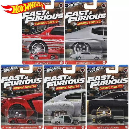 Hot Wheels Carros Velozes e Furiosos HNR88-E F G H J TOYOTA SUPRA NISSAN SKYLINE GTR (BNR34) Diecast Modelo de Veículo Carros Brinquedos Meninos Presente