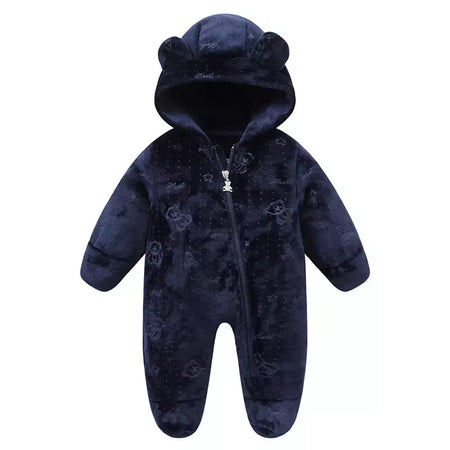 Roupas de bebê recém-nascido flanela outono inverno bebê meninos meninas macacão dos desenhos animados recém-nascido bodysuit macio quente para bebês 0-12m