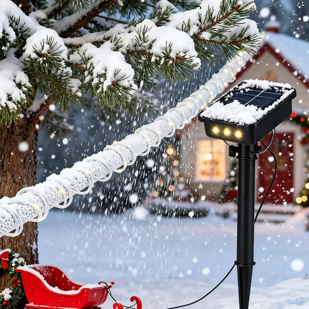 Led solar corda luz de tira corda 7m jardim iluminação rua guirlanda natal luzes fadas ao ar livre ip65 à prova dip65 água tubo lâmpada