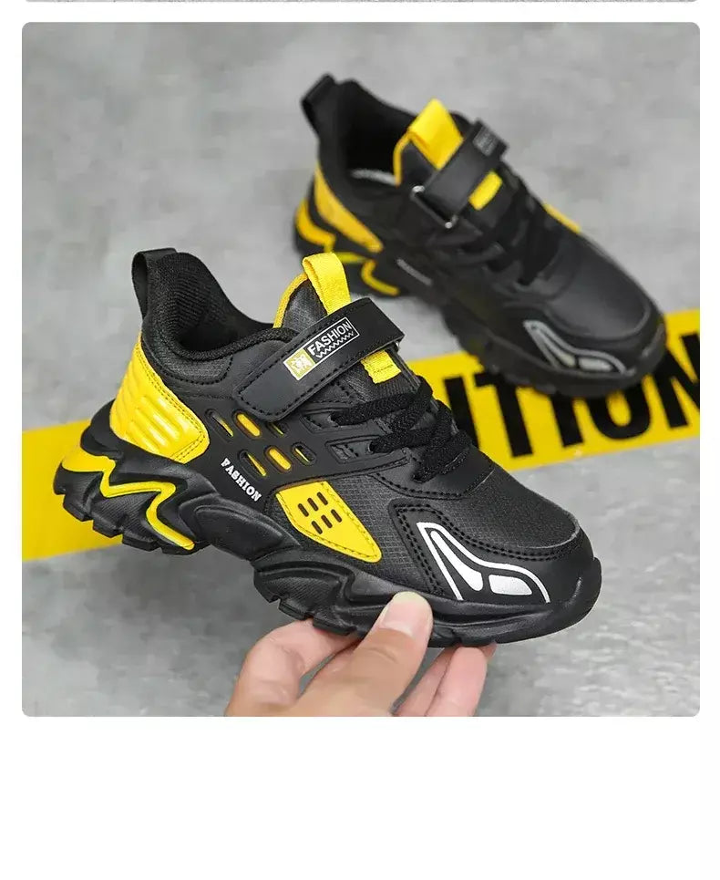 Crianças tênis para meninas meninos respirável esportes tênis de corrida crianças plana casual ao ar livre estudante escola tênis Size28-40