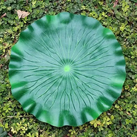 Lifelike Floating Lotus Artificial Flower Decoration, Water Lily, Micro Paisagem para Casamento, Lagoa, Jardim, Decoração de Plantas Falsas, 10pcs
