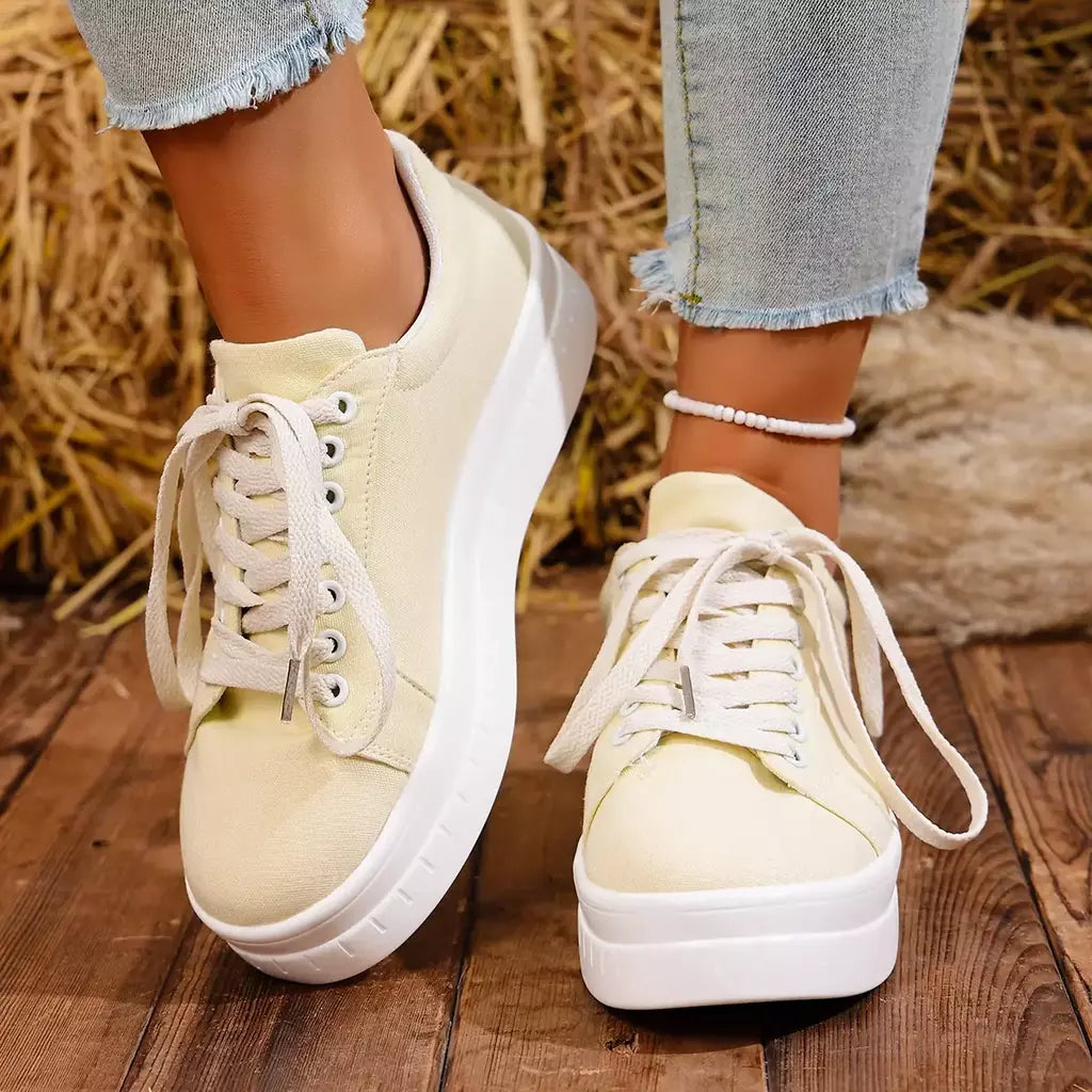Mulheres tênis 2025 nova moda sapatos casuais femme verão designer tênis feminino rendas até plataforma tênis esporte sapatos femininos