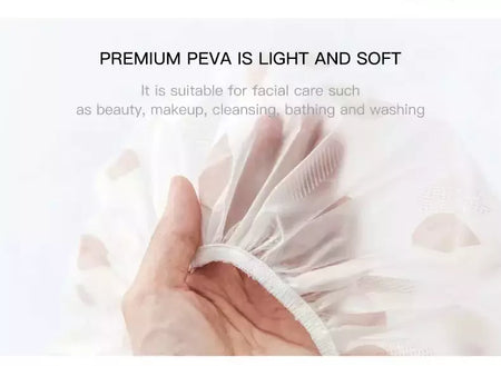 Touca de banho impermeável para mulheres e homens, tampa de cabelo seco, banho, anti-óleo, fumaça, cuidados com os cabelos, casa, 5pcs