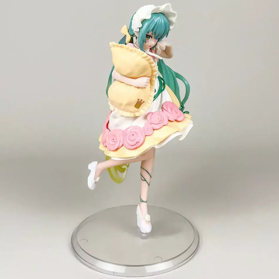 20cm anime hatsune miku x cinnamoroll figura anime periférico modelos colecionáveis decorações decorativas crianças presente kawaii