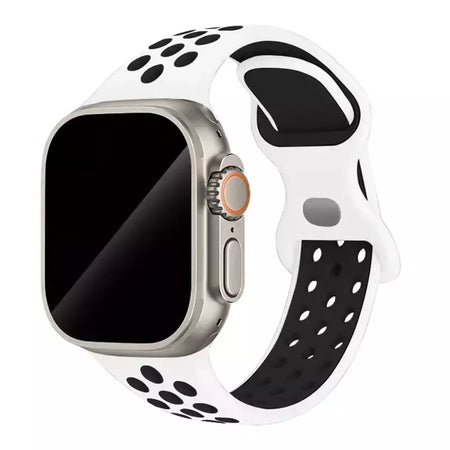 Correia Desportiva Respirável para Apple Watch, Band, Correa, iWatch Series 8, SE, 7, 6, 5, 9 Ultra, 44mm, 49mm, 45mm, 40mm, 41 milímetros, 38 milímetros, 42 milímetros