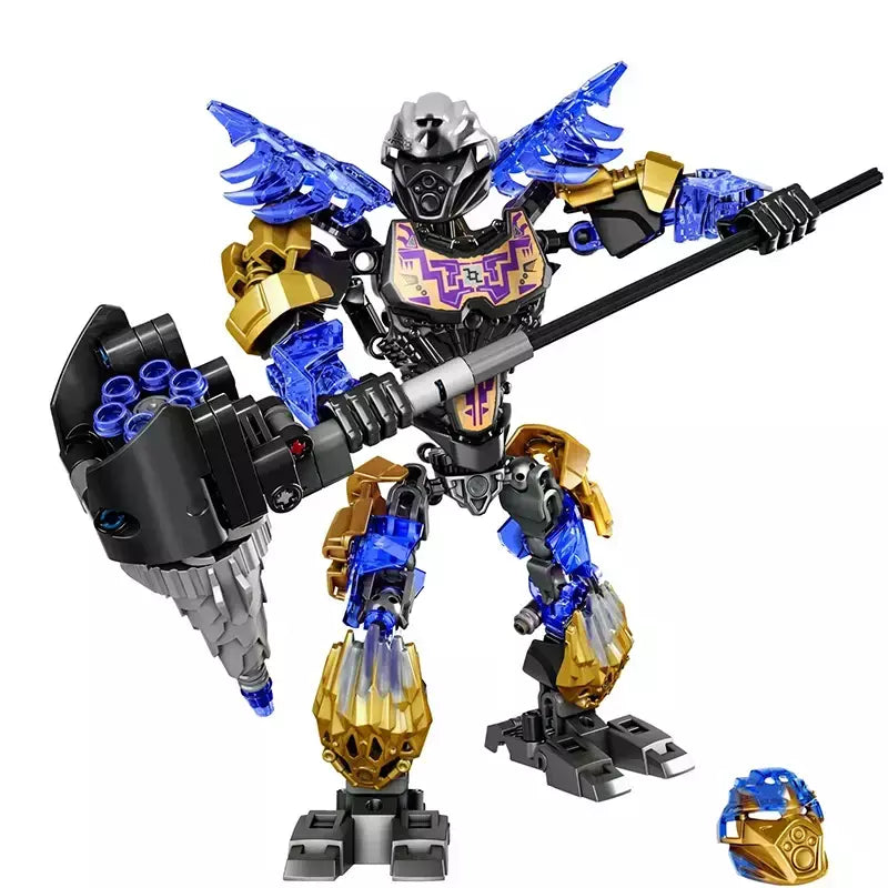 Bionicle Warriors Crânio Figuras de Ação Coleção Blocos de Construção Umarak Uxar Máscara Mestre Storm Beast Anime Tijolos Brinquedo Presentes para Crianças