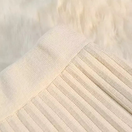 Míni saia plissada de malha feminina, cintura alta elástica, saia guarda-chuva linha A, casual sexy, curta, outono, inverno