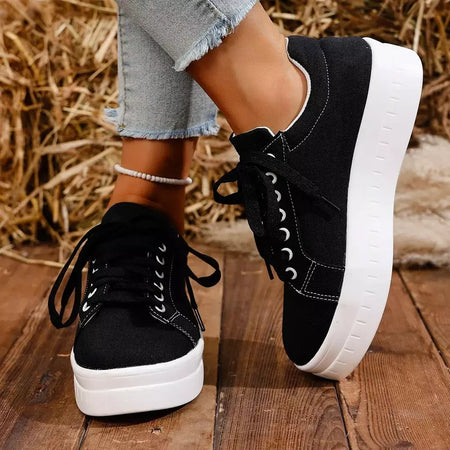 Mulheres tênis 2025 nova moda sapatos casuais femme verão designer tênis feminino rendas até plataforma tênis esporte sapatos femininos
