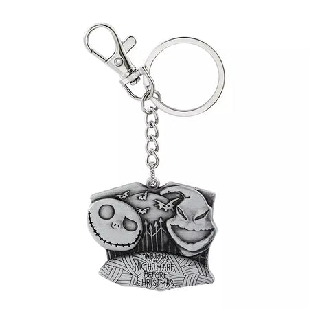 Disney o pesadelo antes do natal chaveiro filme figura jack skellington chaveiros masculino férias jóias acessórios