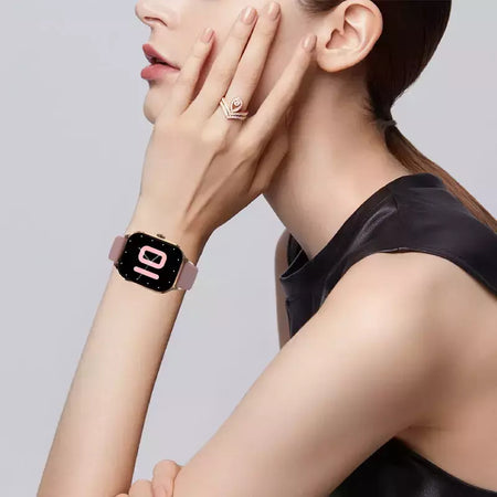 H9-Smart Watch for Men and Women, HD Display, Answer, Make Call, Message, Preview, Sport Modes, DIY Dial, Weather Forecast, 2.01 in, Novo