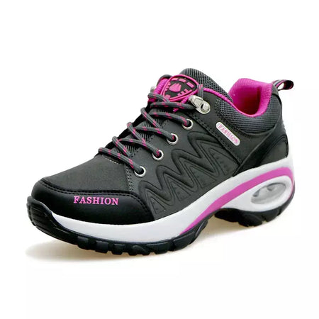 Mulheres sapatos esportivos plataforma tênis moda caminhadas ao ar livre antiderrapante sapatos casuais baixo superior tênis de corrida calçados femininos