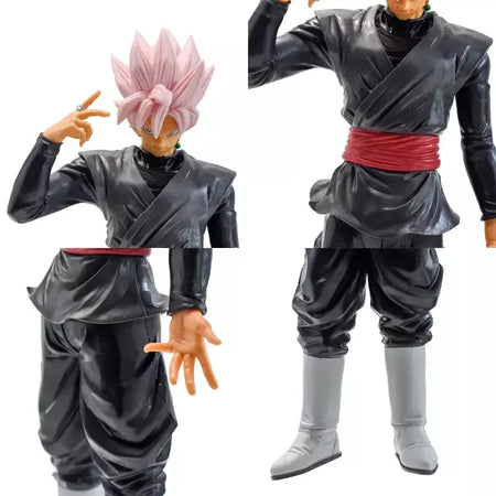 Anime dragon ball z majin vegeta figura brinquedos manga goku preto zamasu super saiyan estatuetas de ação pvc coleção modelo bonecas