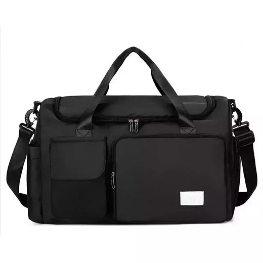 Weekender Overnight Duffle Bags com compartimento de sapato para mulheres, Carry On Travel Bag, Saco de ginástica de grande capacidade
