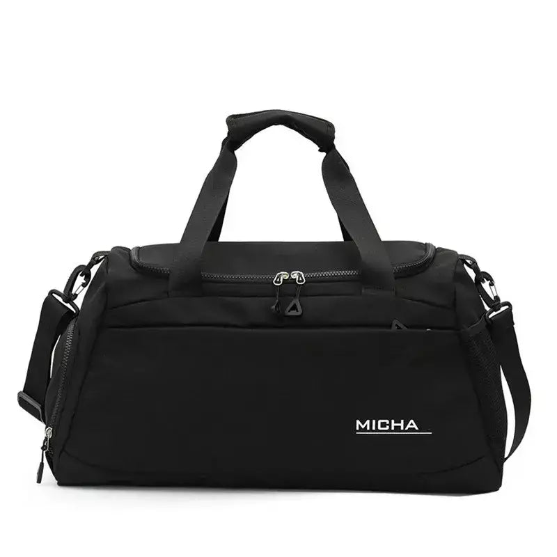 Bolsa de viagem portátil de grande capacidade, leve e curta distância Duffle, mensageiro de armazenamento, bolsa de ginástica esportiva, elegante, 2024