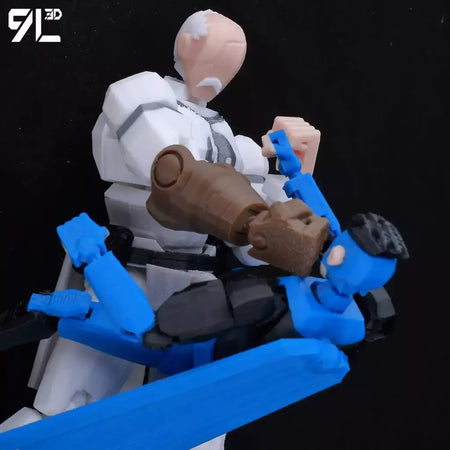9l3d impresso invincible menino lucky13 manequim13 conquistar lex allen super-heróis anime brinquedos figuras de ação manequim modelo ornamentos