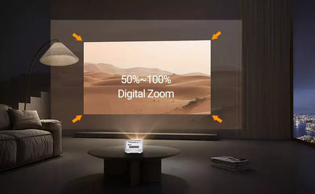 BYINTEK R20 Max Mini Projetor 4K DLP Smart WiFi Android 11.0 LED 1080P Projetores de home theater ao ar livre com bateria de 15600mAh