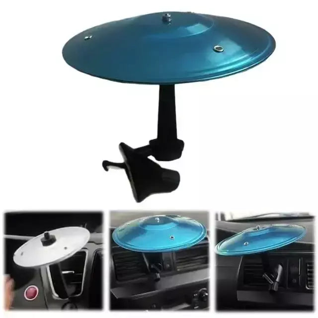 Címbalos de tiro manual para carro, porta de ventilação de automóvel, brinquedos divertidos, acessórios interiores de címbalos de carro