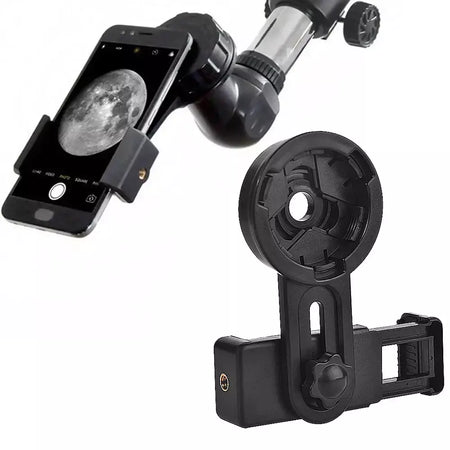 Spotting scope smartphone câmera adaptador telescópio câmera adaptador de telefone celular montagem para binocular monocular alinhado rápido