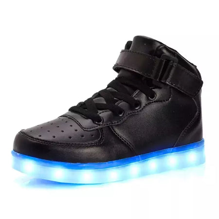 Tamanho 25-46 led sapatos com luzes brilhantes led chinelos para crianças & adulto feminino tenis para crianças meninos meninas sapatilhas luminosas