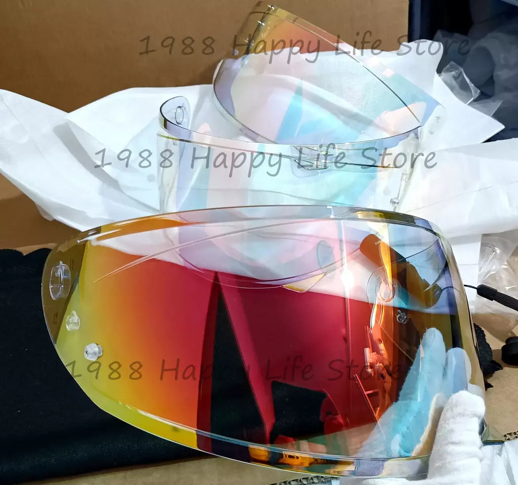 Para hjc c10 HJ-34P hj 34p viseira fotocromática acessórios da motocicleta capacete lente visor de vidro escudo tela do pára-brisa mica