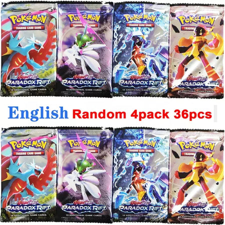 4 pacote de cartas pokémon 151 equipe up sun & moon trovão inglês jogo de cartas de negociação evoluções impulsionador colecionável crianças brinquedos presentes
