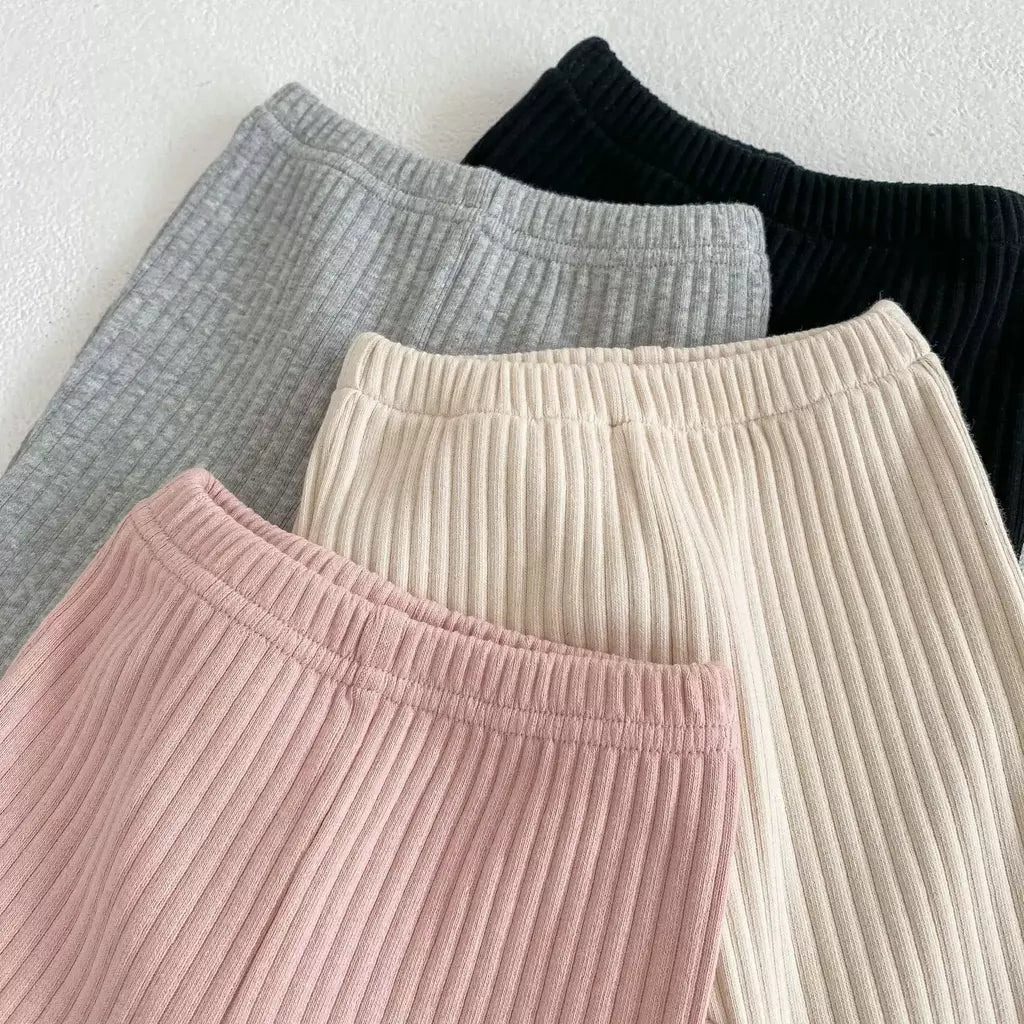 Calças de bebê verão calças finas recém-nascidos menino estiramento da criança meninos menina roupas cor sólida roupas infantis para crianças